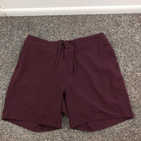 Ten Thousand Shorts The Foundation 7” Lined Burgundy Red Mens XL - Picture 1 of 6